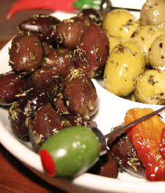 Two Forks Up - olives