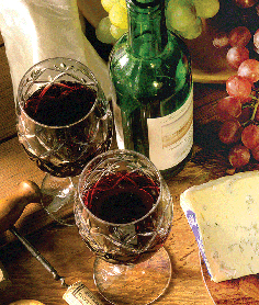 Two Forks Up - wine with meal